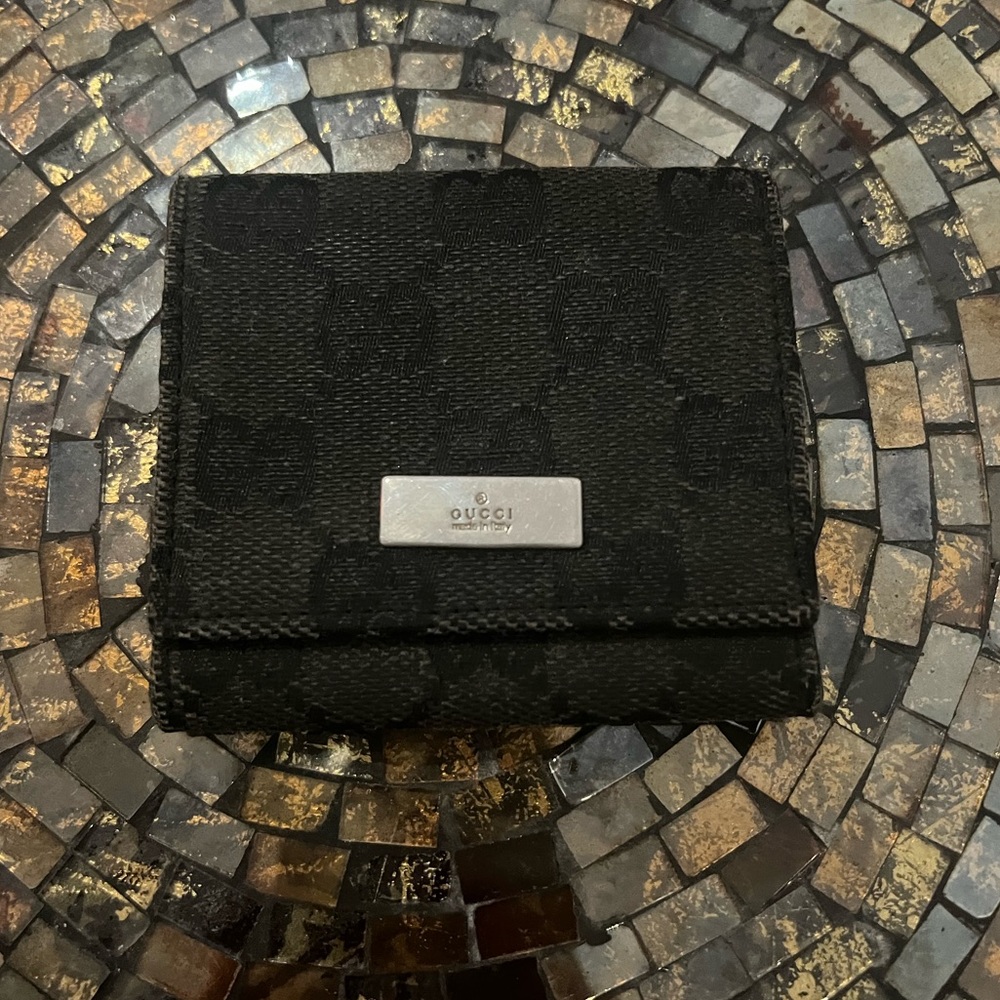 Gucci Vintage Monogram Coin Purse